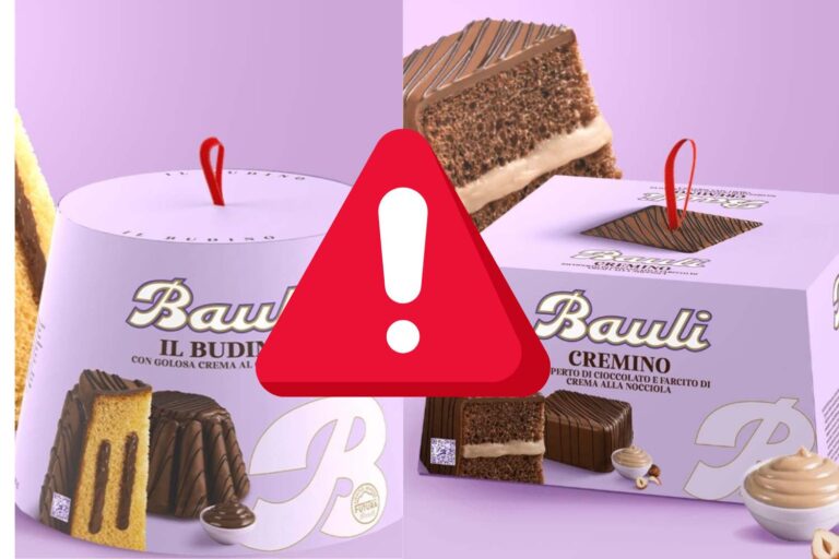 Na de Profiteroles herinnert Bauli zich nog 2 andere kerstdesserts vanwege het risico op niet-aangegeven allergenen						


