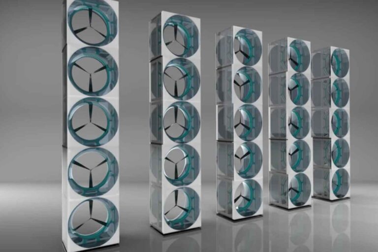 De eerste magnetische levitatiewindturbine: zodat windenergie gratis de huizen in kan						


