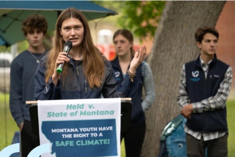 Historische overwinning voor het klimaat: in Montana hebben jongeren recht op een ‘stabiel klimaatsysteem’						


