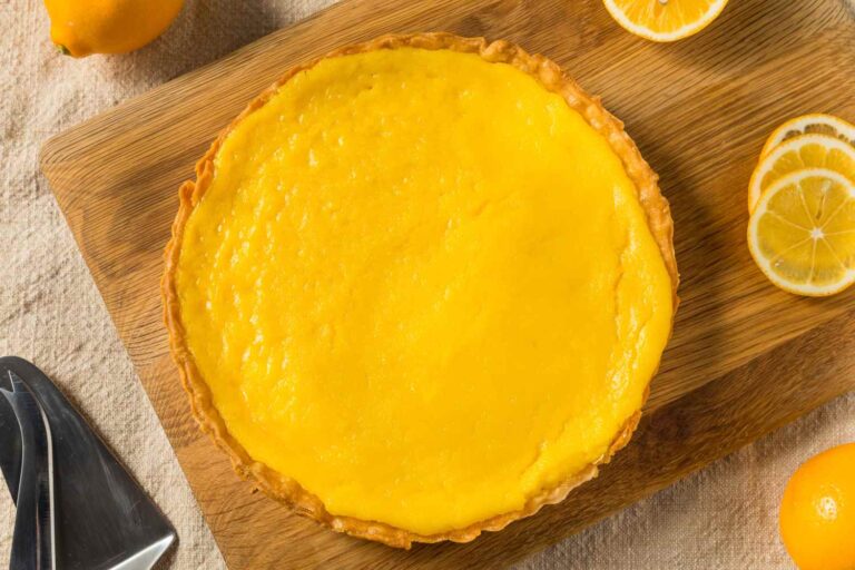 crostata vegan alla crema di limone