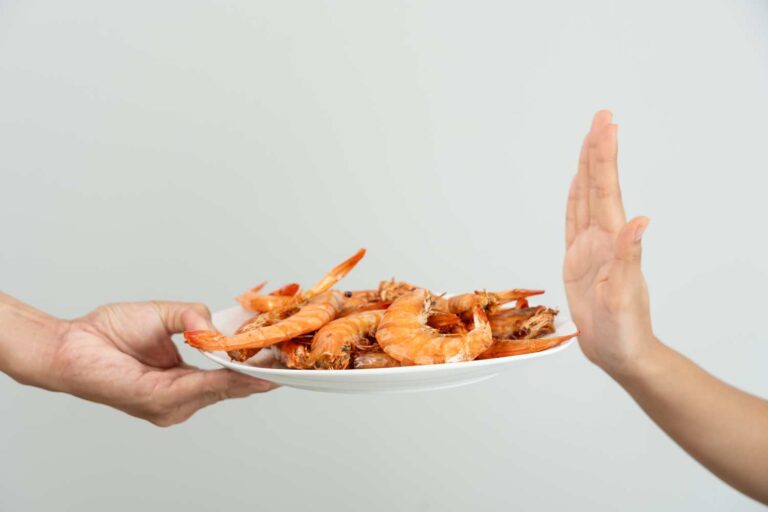 non mangiare gamberi