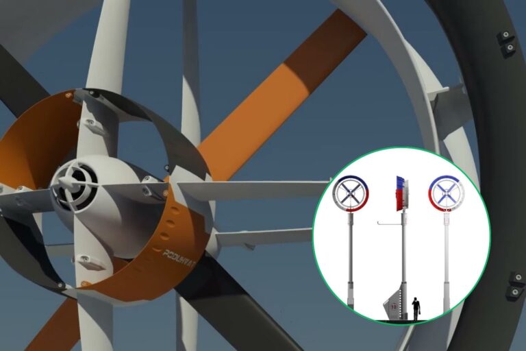 Binnenlandse wind: de revolutionaire turbine zonder messen (en geluid zonder geluid) die de energie van de wind bestrijkt						


