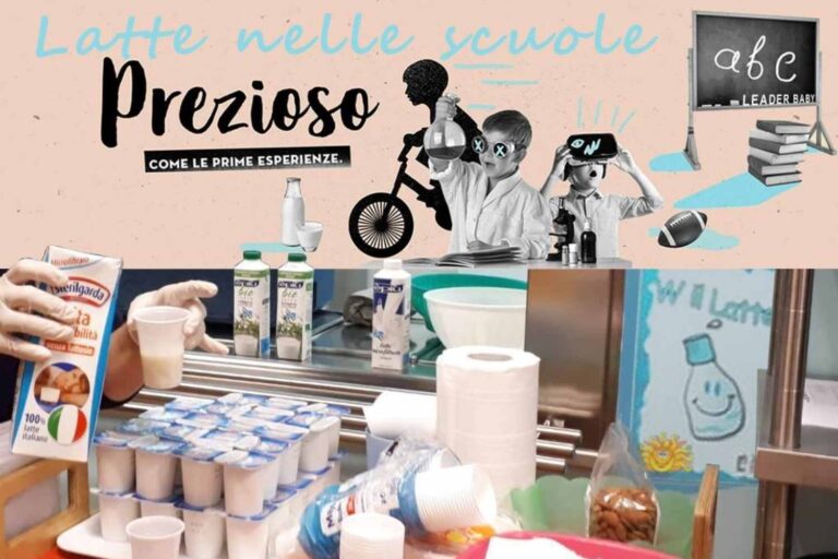 Latte nelle scuole