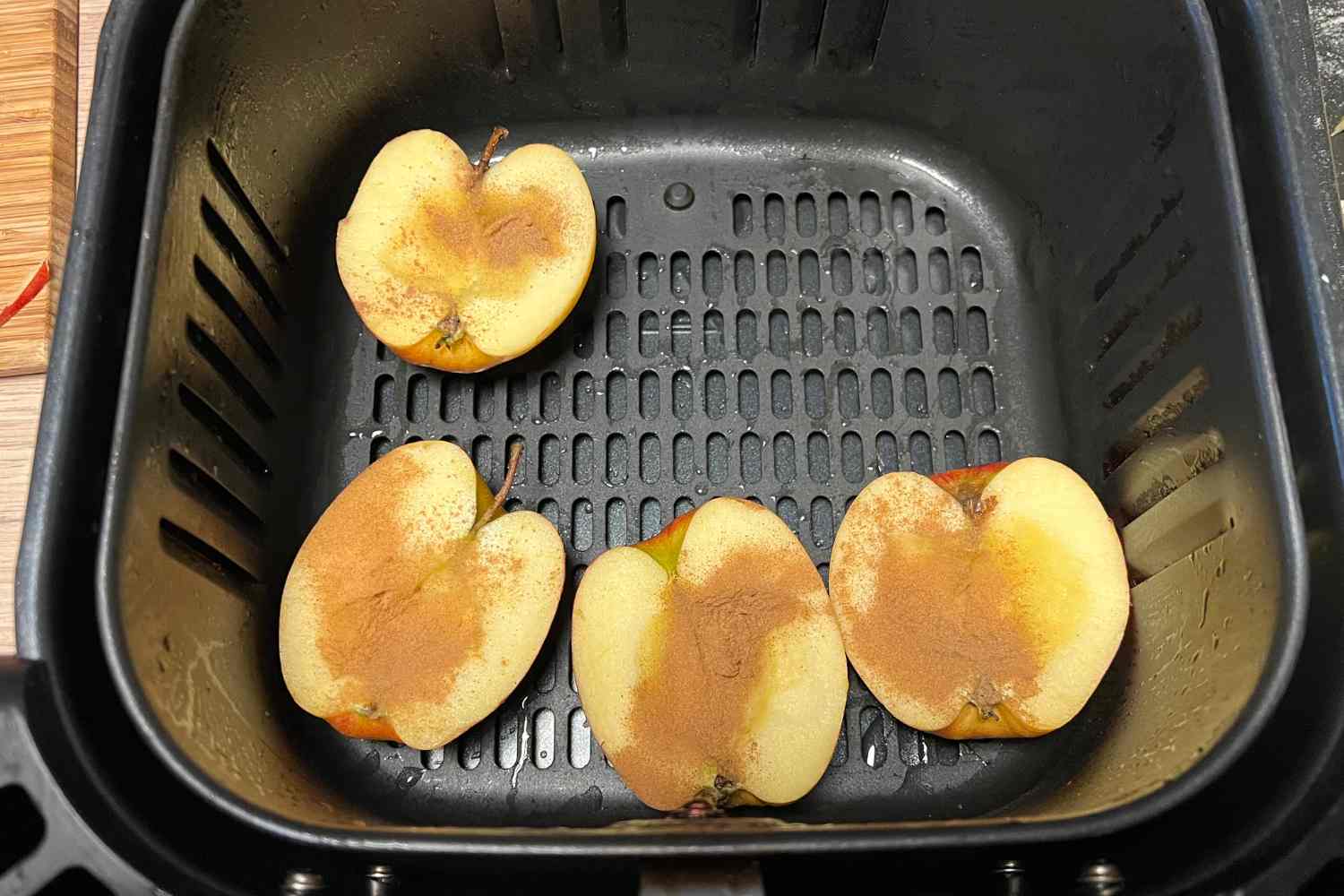 Appels in luchtfriteuse