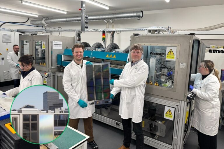 Fotovoltaïsch, de lijmzonfilm in perovskiet arriveert die overal kan worden aangebracht						


