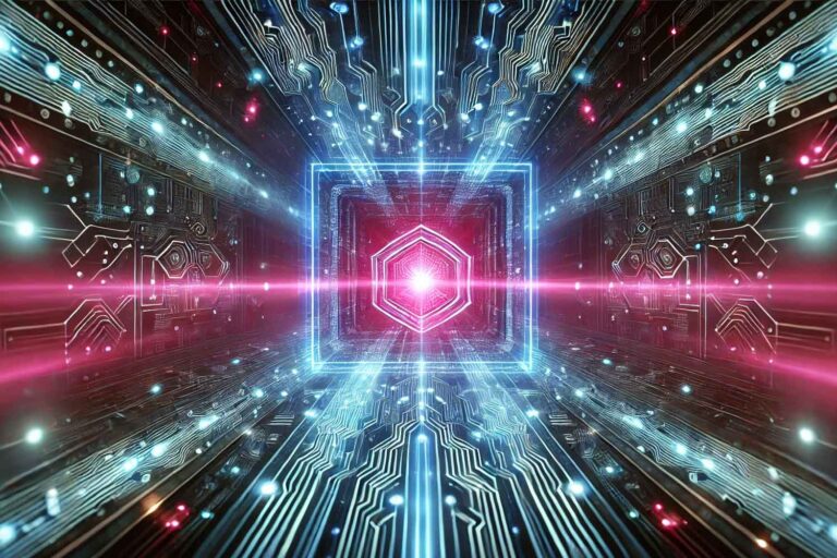 Rappresentazione artistica Software QUADCOIL con Dall-E