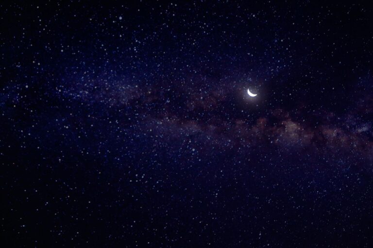 bacio luna marte stelle castore e polluce