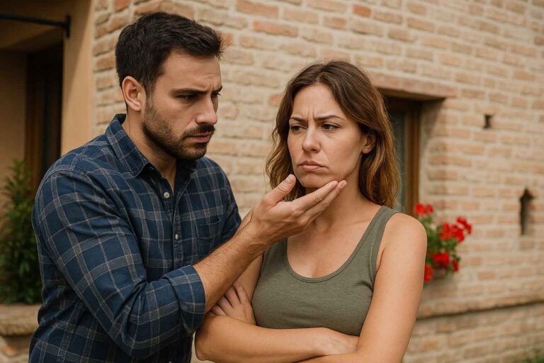 coppia offesa generata con IA