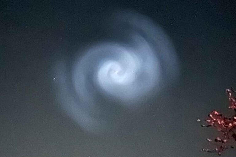 spirale nel cielo
