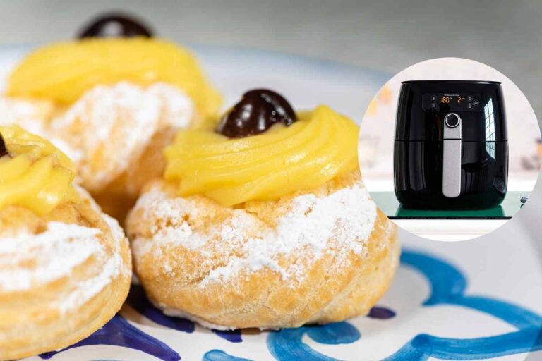 zeppole in friggitrice ad aria
