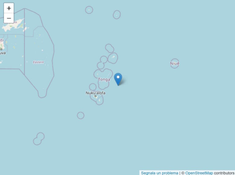 terremoto tonga 30 marzo 2025