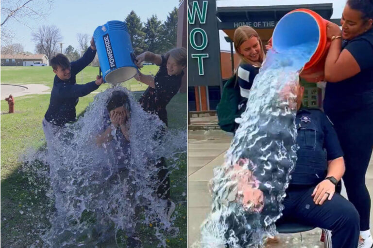 Ice bucket challenge