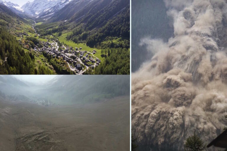 crollo ghiacciaio svizzera