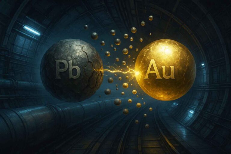 piombo in oro CERN
