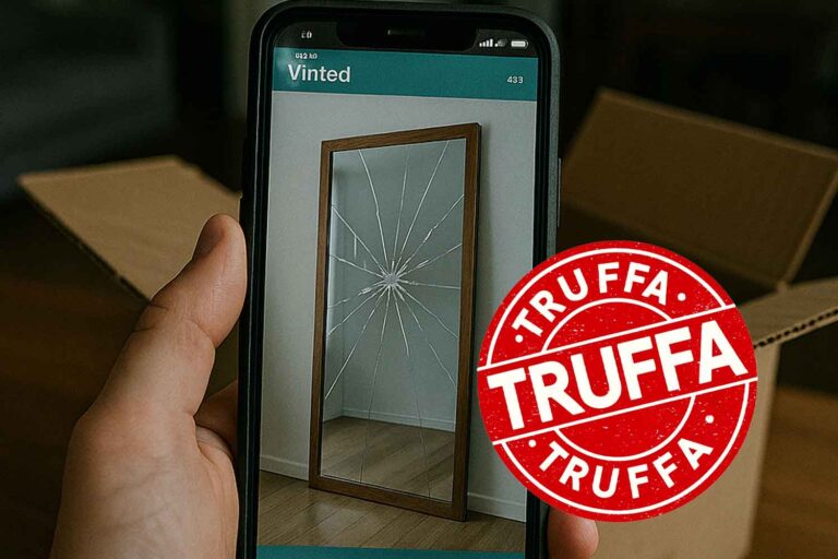 Truffa su Vinted