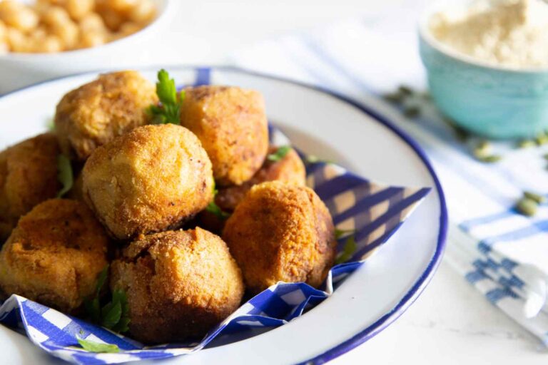 Polpette di ceci e patate