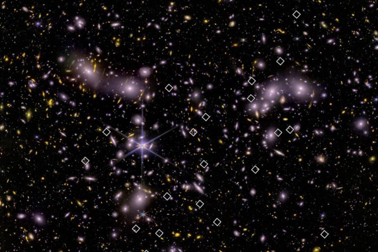telescopio spaziale webb galassie big bang