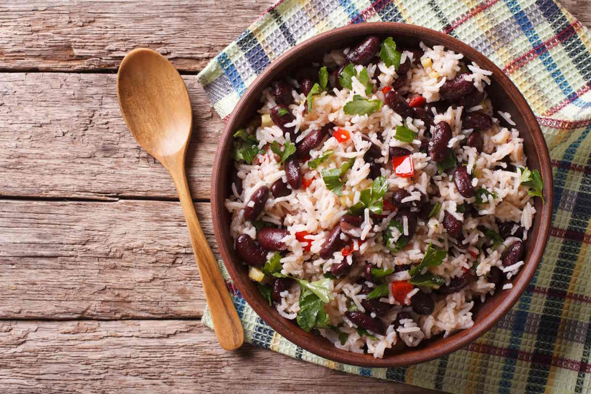 Rode Bean Rice Salad