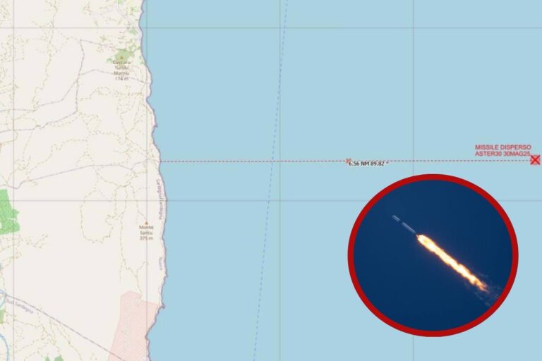 missile sardegna