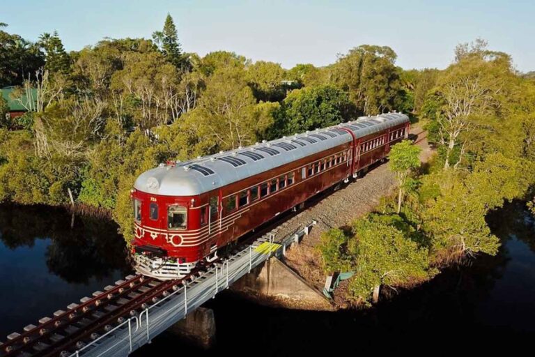 treno solare Byron Bay