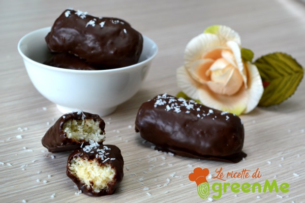 Kokos- en chocoladerepen