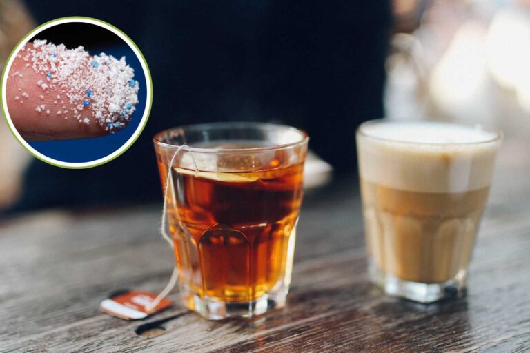 microplastiche tè caffè