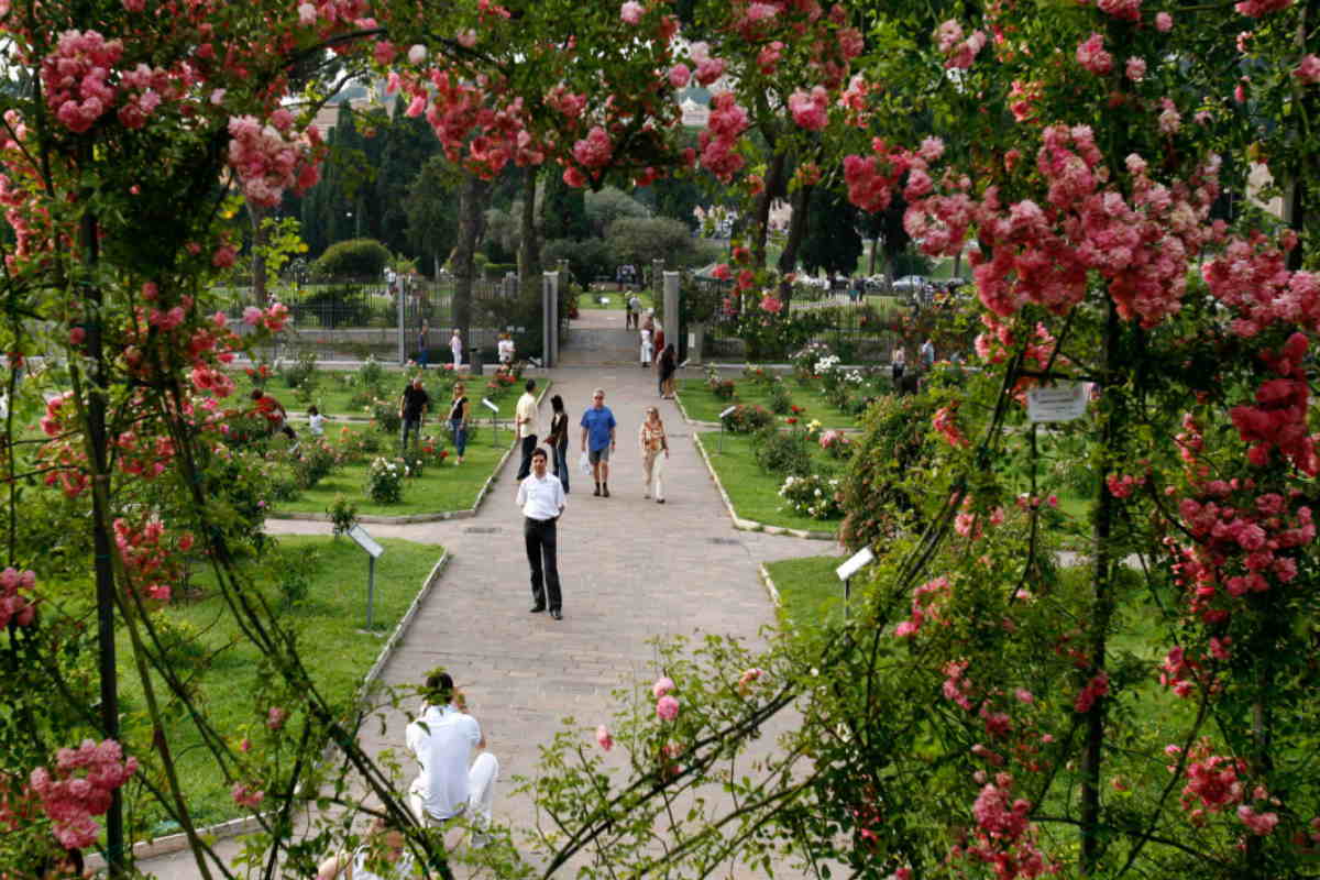 Gemeentelijke rozentuin van Rome