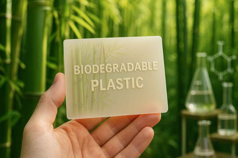 plastica da bambù