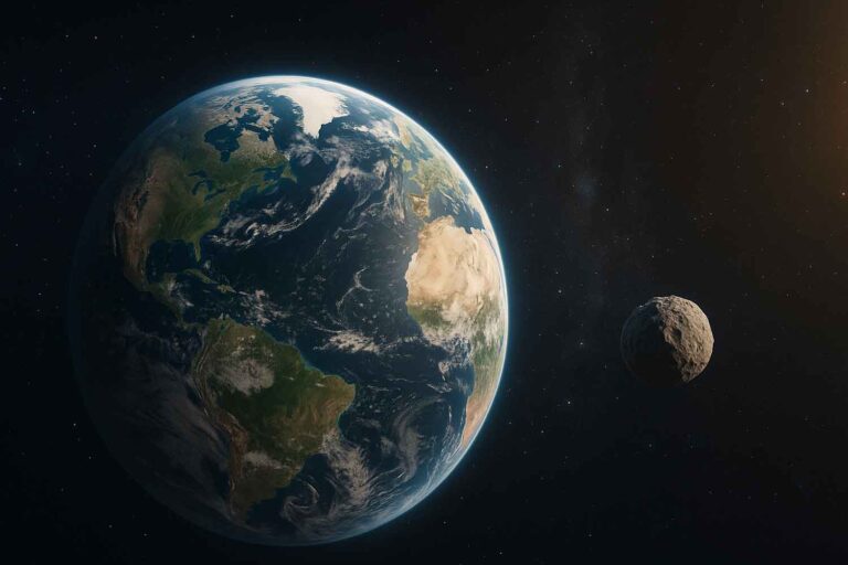 Quasi luna Terra