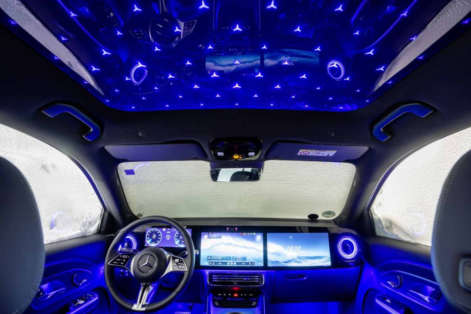 Mercedes GLB elektrisch interieur