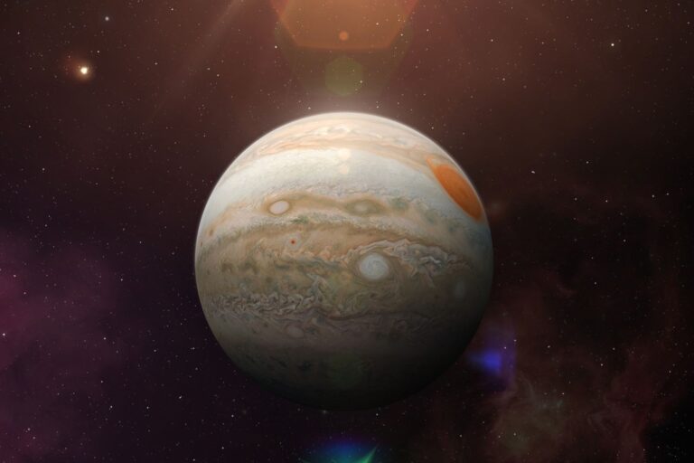 bacio luna giove