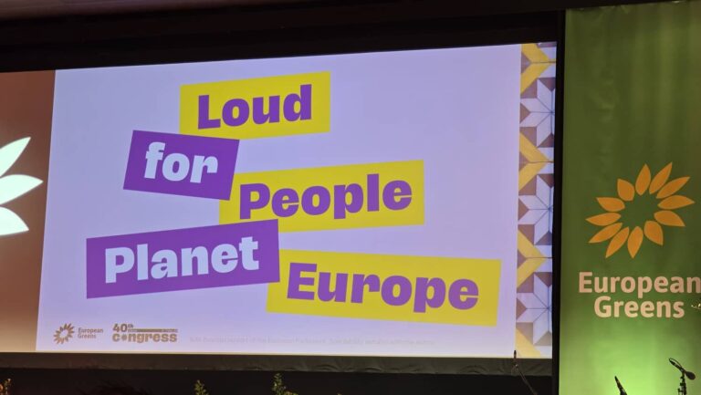 40° congresso Verdi europei Lisbona 2025