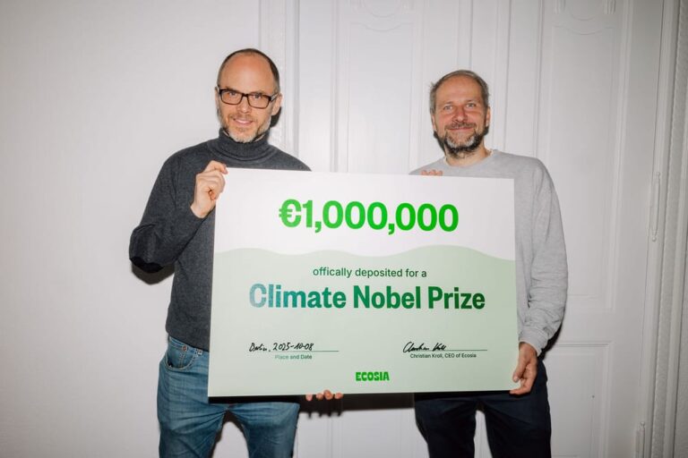 Een bod van 1 miljoen euro om de eerste Nobelprijs voor klimaat en planetaire gezondheid te lanceren
