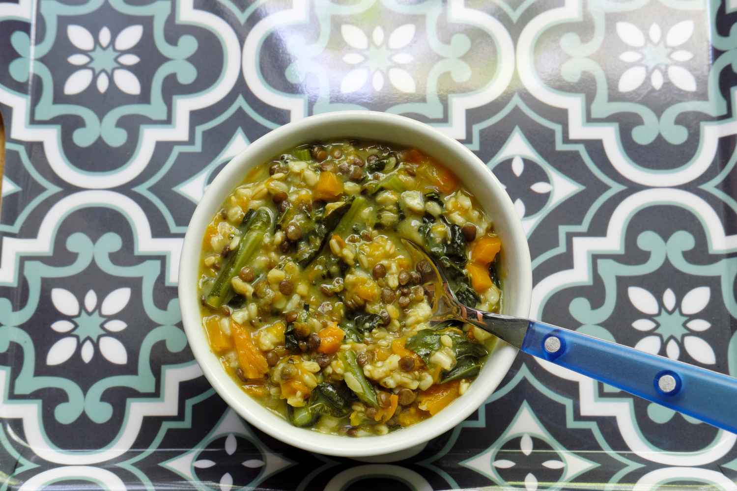 Linzen- en speltsoep