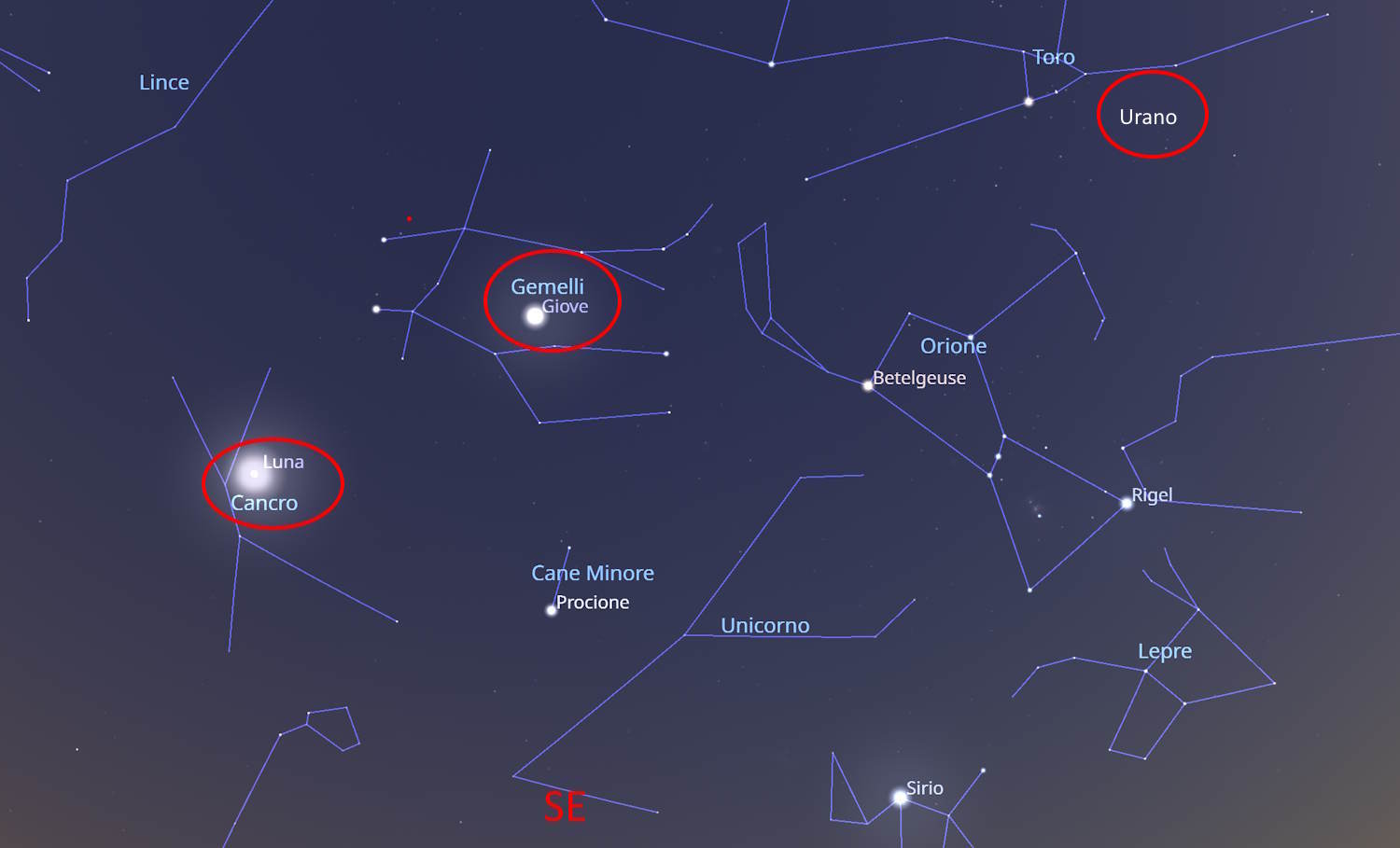 parade van planeten 28 februari 2026