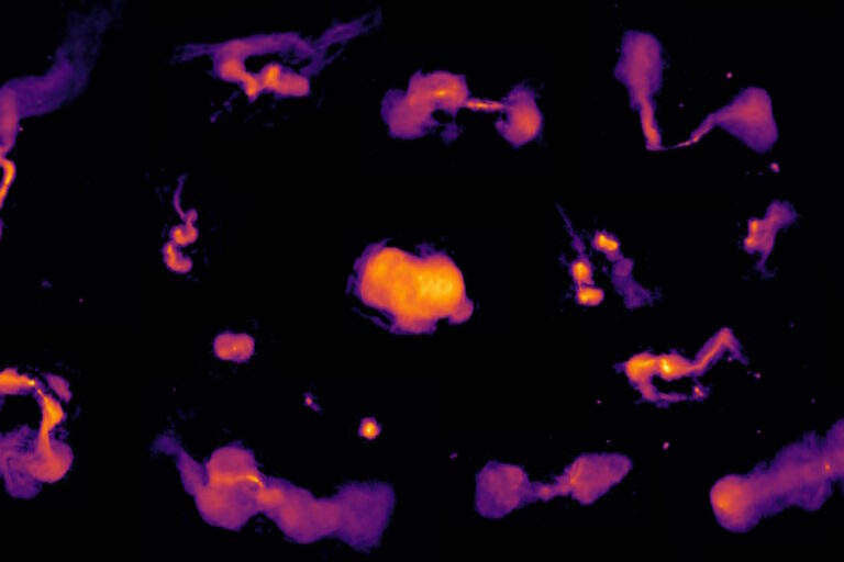 mappa radio cielo telescopio lofar