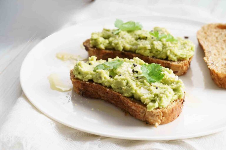 toast con fagioli di lima