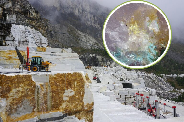 minerale marmo di carrara