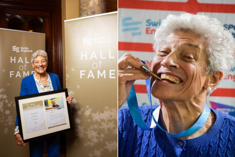 95 anni nuoto