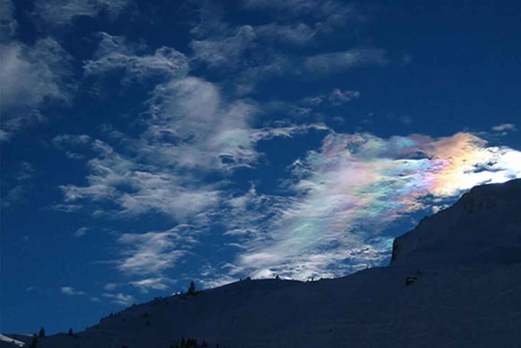 nuvole iridescenti