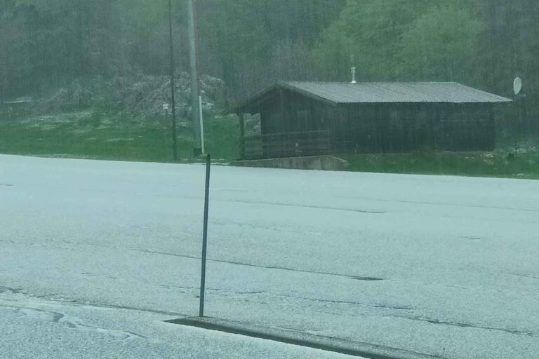 Maltempo in Veneto a Novezza