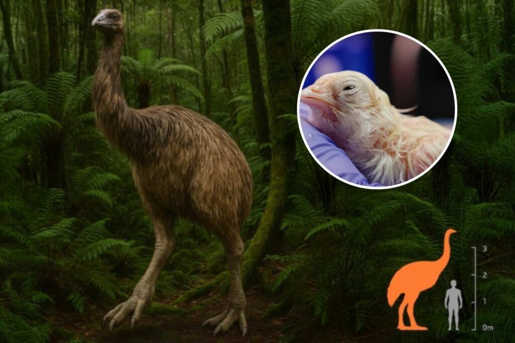 De nieuwe waanzin van het uitsterven: het weer tot leven brengen van de gigantische moa die al 600 jaar vermist is (dankzij een kunstmatig ei)