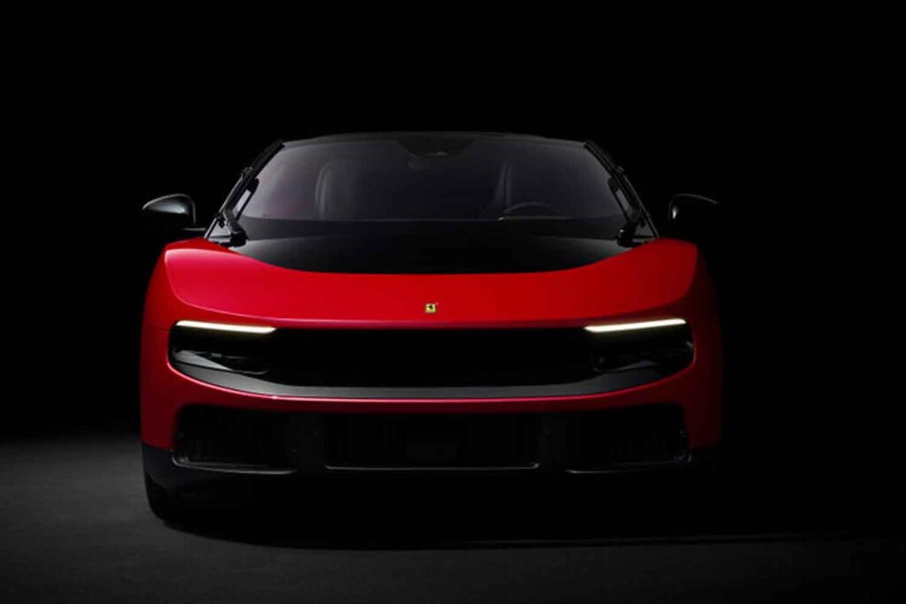 Ferrari Luce render rossa