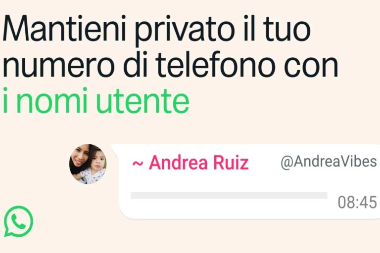 Whatsapp numero telefono