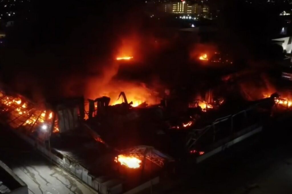 Incendio Sarno