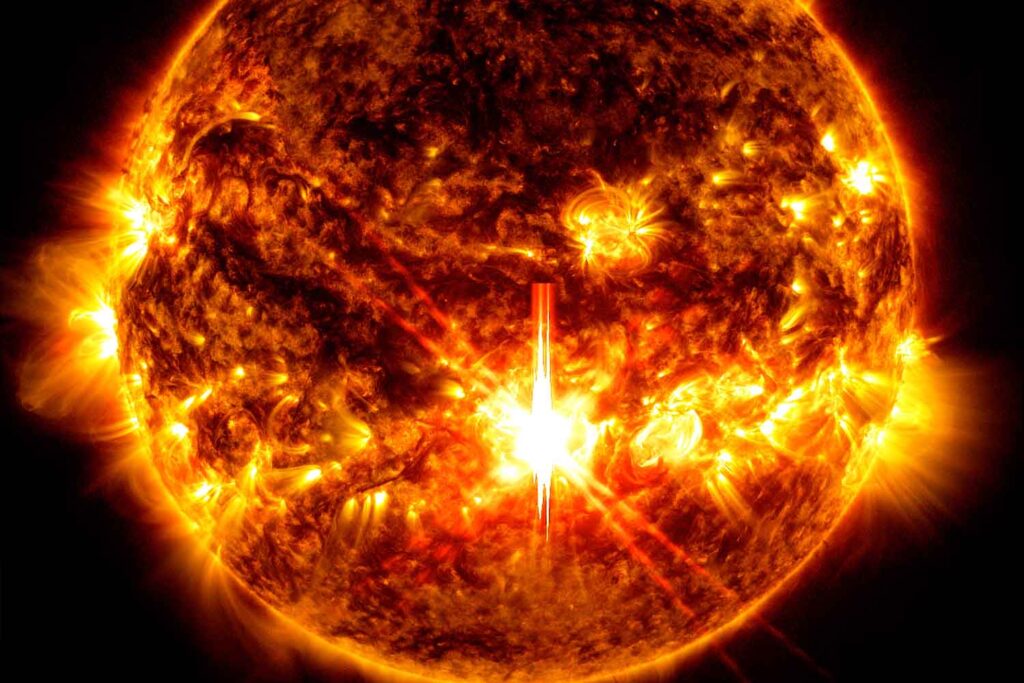 Eruzione solare di classe X9 2024