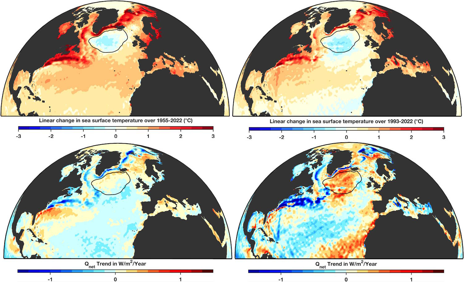 koude plek verzwakt de oceaanstromingen