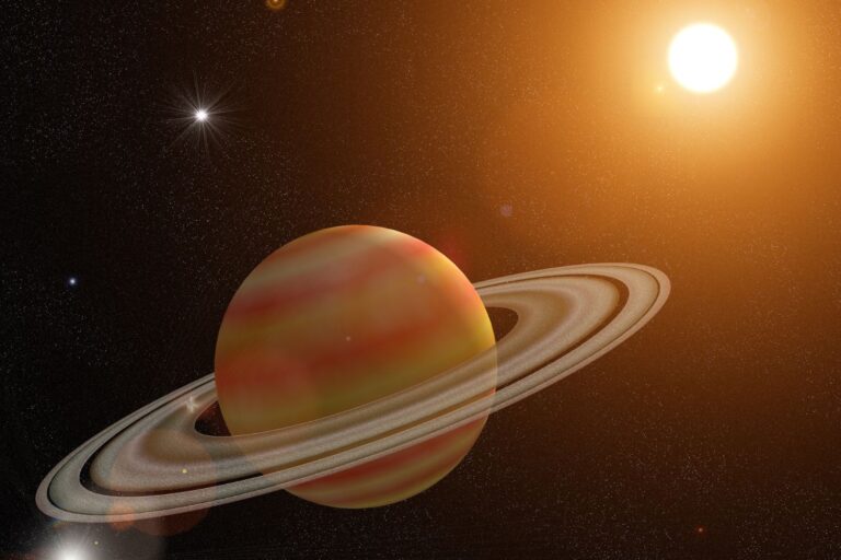 bacio luna saturno