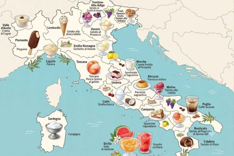 mappa dessert italia