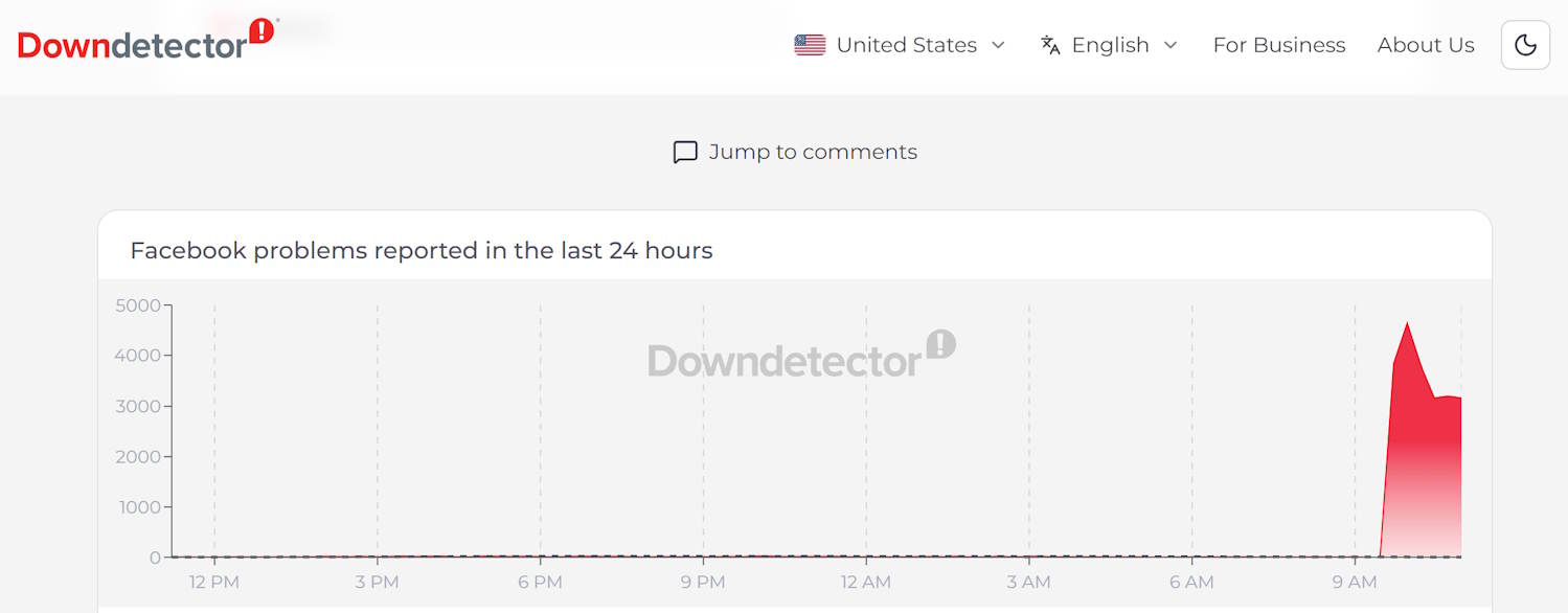 Facebook offline op 19 juli 2026